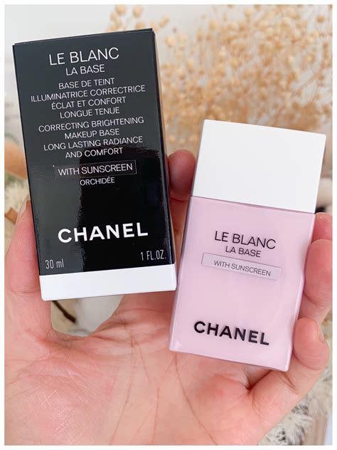 chanel le blanc base pantip|chanel le blanc makeup base.